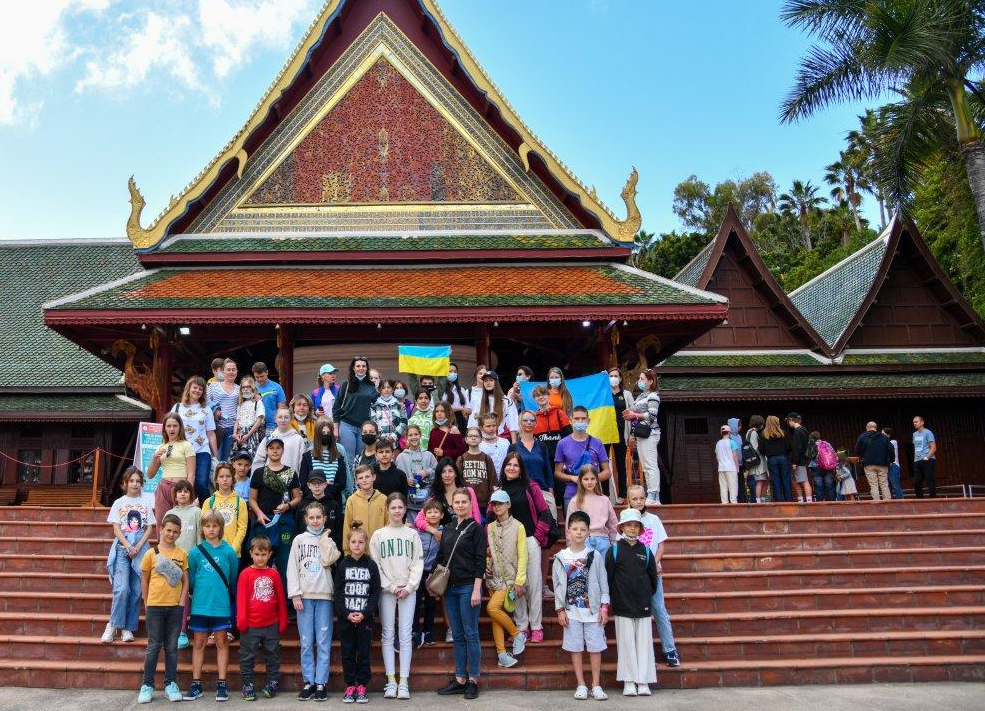 Loro Parque abre sus puertas a niños refugiados de&nbsp;Ucrania