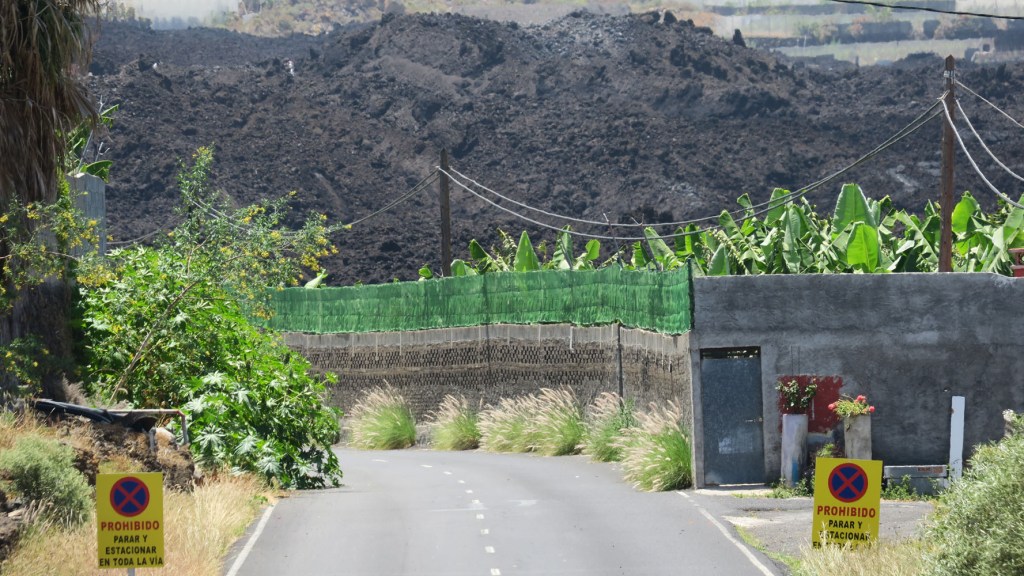 Vulkan-Exkursion La Palma - am 9. Juni 2022. Neun Monate nach der Eruption.