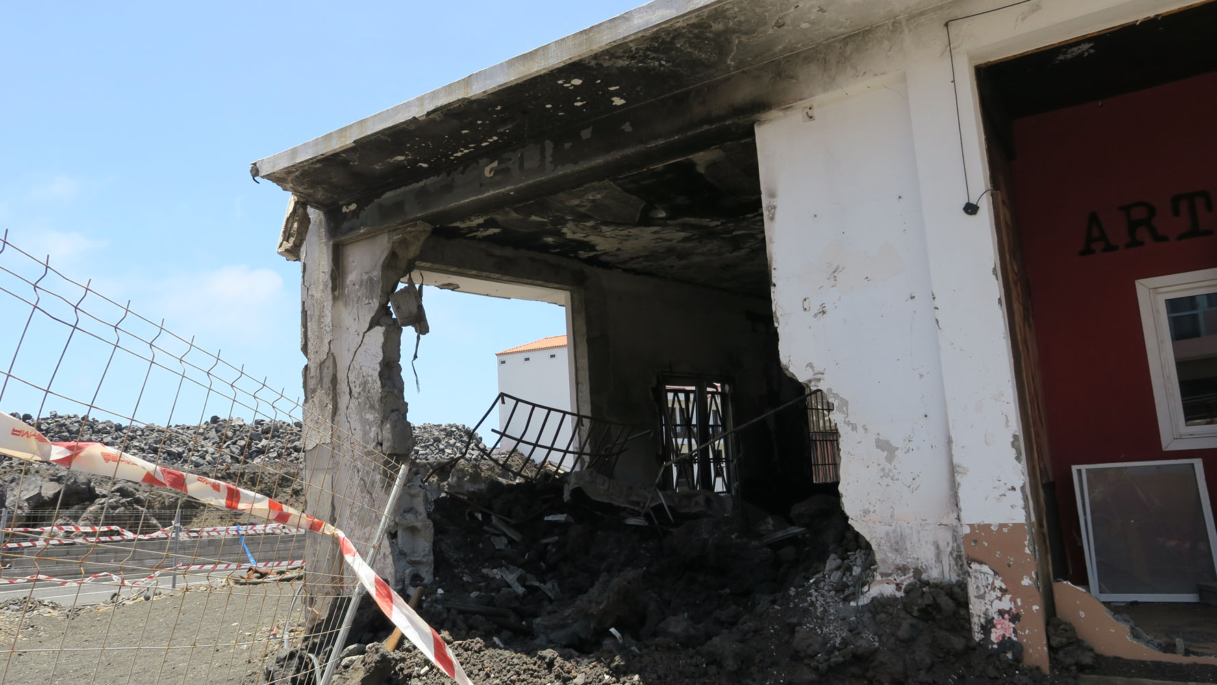 Vulkan-Exkursion La Palma - am 9. Juni 2022. Neun Monate nach der Eruption.