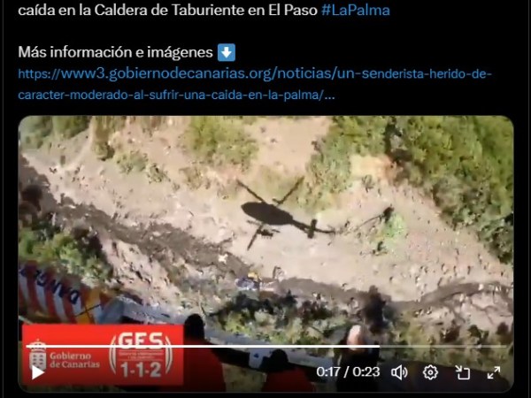 Riskanter „Abenteuer“-Urlaub mit Hubschrauber-Einsatz auf den Kanaren wird endlich&nbsp;teuer.