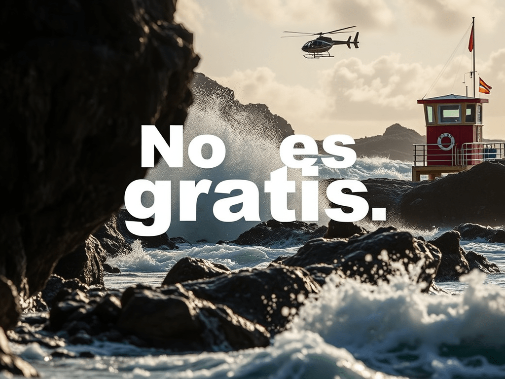 Canarias: Arriesgadas vacaciones de „aventura“ con rescate en helicóptero finalmente están saliendo&nbsp;caras.