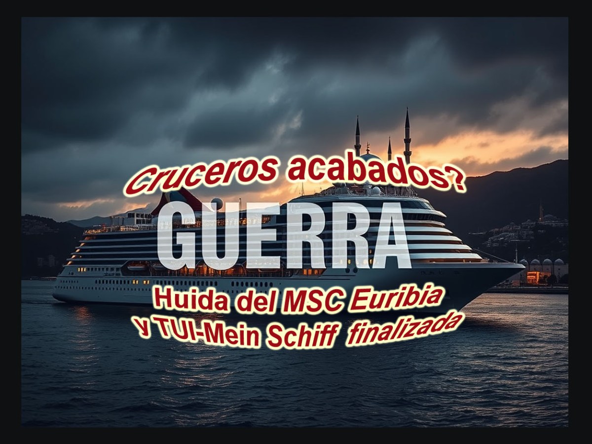 La huida de Oriente Medio ha terminado. Los dos  cruceros Mein Schiff 4+5 se dirigen a Ciudad del Cabo. MSC Euribia finalmente atravesará el Canal de&nbsp;Suez.
