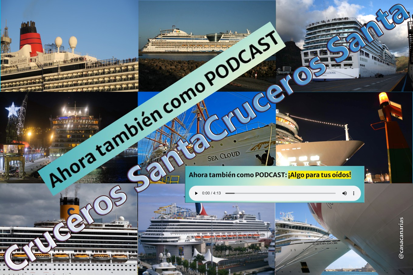 Pocos cruceros visitan las Islas Canarias en verano. ¿Por&nbsp;qué?